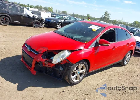2013 Ford Focus Se from USA, damaged, VIN 1FADP3F25DL201569